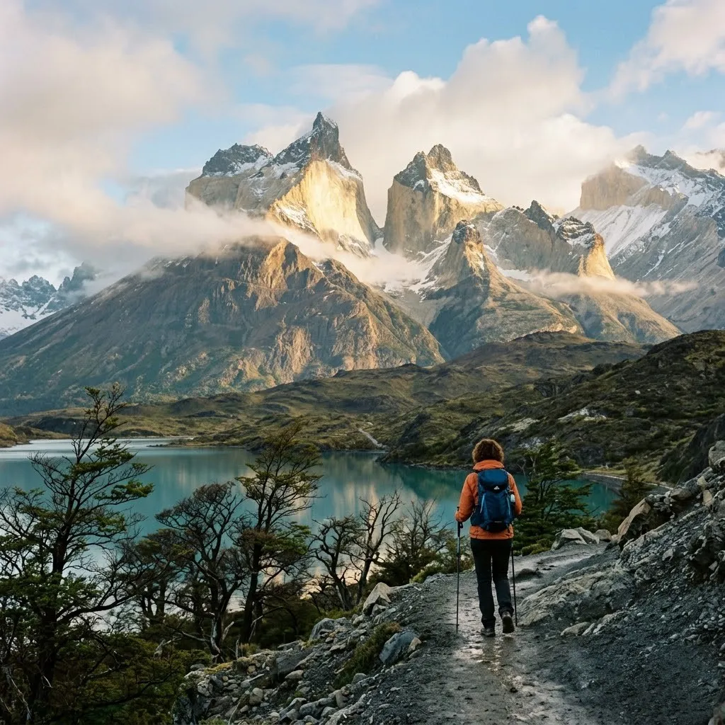Dramatic South American landscape