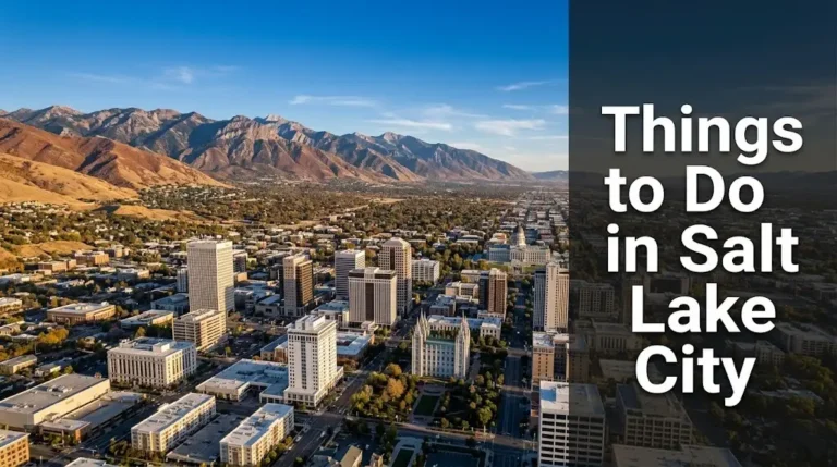 Best Things to Do in Salt Lake City, Utah: 2026 Guide